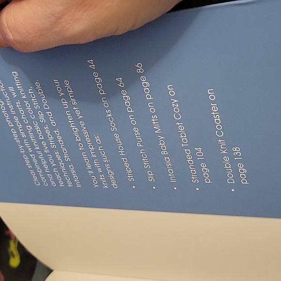 Color knitting book - Picture 4 of 4